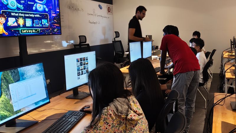 EarlyAdvantage workshop — collaboration in the studio